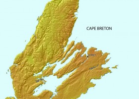 Solar map Cape Breton